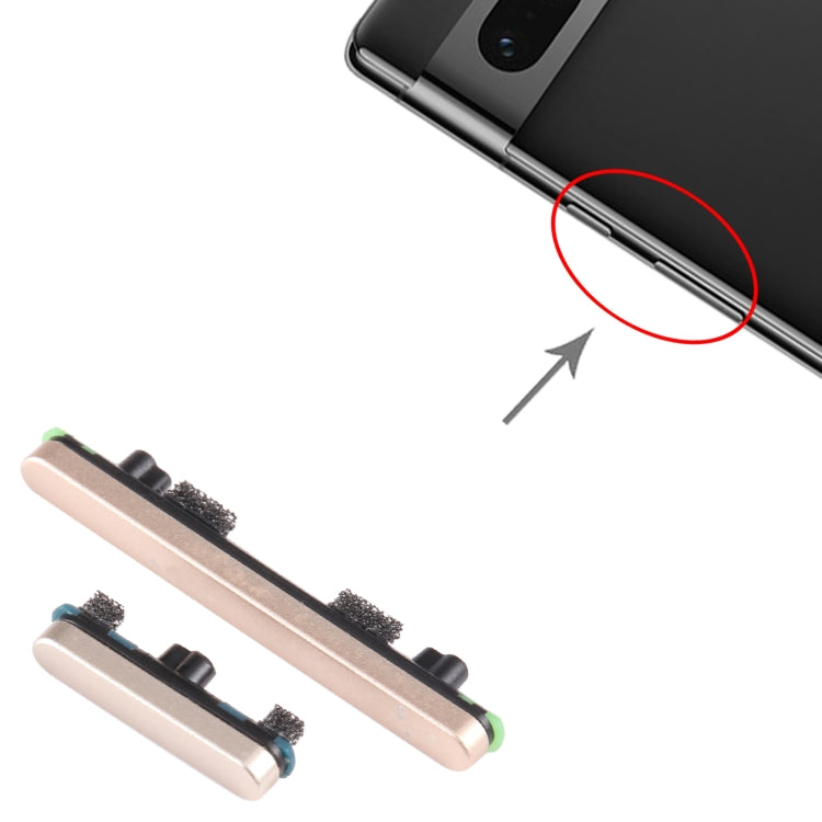 Per Google Pixel 7 Pro Pulsante di accensione originale + Pulsante di controllo del pulsante del volume, For Google Pixel 7 Pro, For Google Pixel 7 Pro (Original)