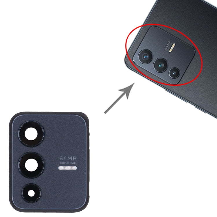Copriobiettivo fotocamera per Vivo V23 5G originale