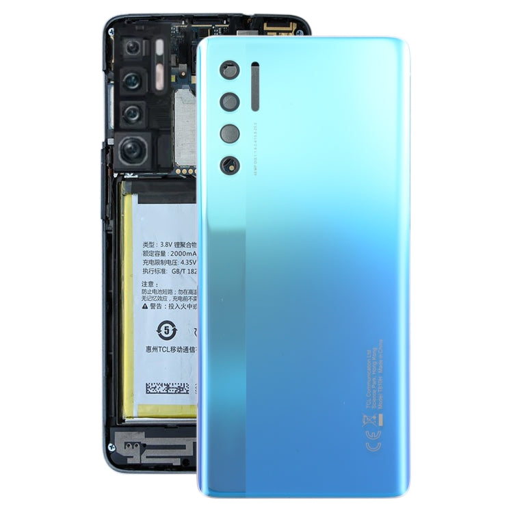 Per il coperchio posteriore della batteria originale TCL 20 Pro 5G, For TCL 20 Pro 5G