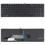 Per HP Probook 650 G2 G3 655 G3 450 G3 841137-001 Tastiera versione USA con retroilluminazione e puntamento, For HP Probook 650 G2