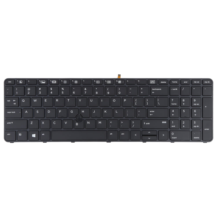 For HP Probook 650 G2 G3 655 G3 450 G3 841137-001 US Version Keyboard with Backlight and Pointing, For HP Probook 650 G2