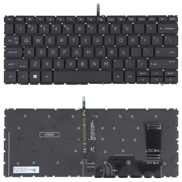 For HP ProBook 440 G9 445 G9 US Version Backlit Keyboard, For HP ProBook 440 G9