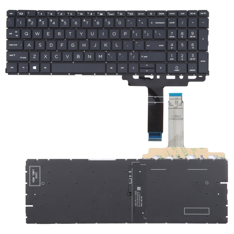 For HP ProBook 450 G8 455 G8 455R G8 650 G8 HSN-Q27C HSN-Q31C US Version Backlit Keyboard, For HP ProBook 450 G8