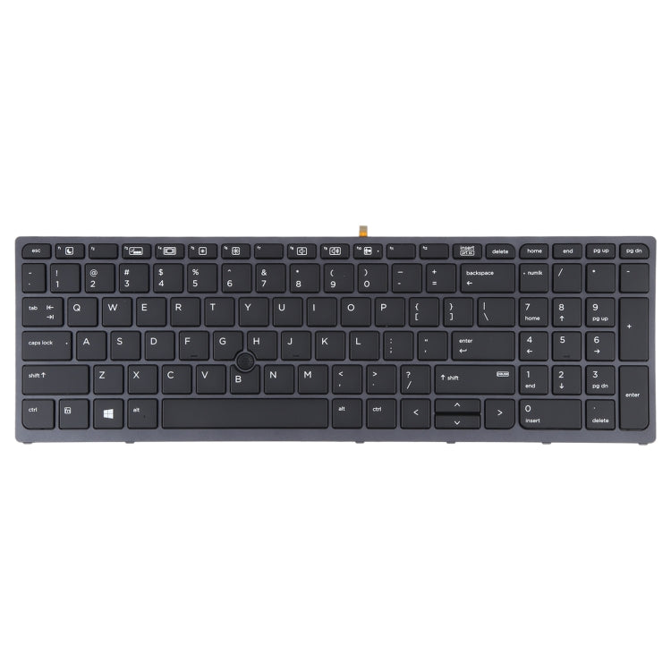 For HP ZBOOK 15 G3 17 G3 US Version Backlit Keyboard with Pointing, For HP ZBOOK 15 G3