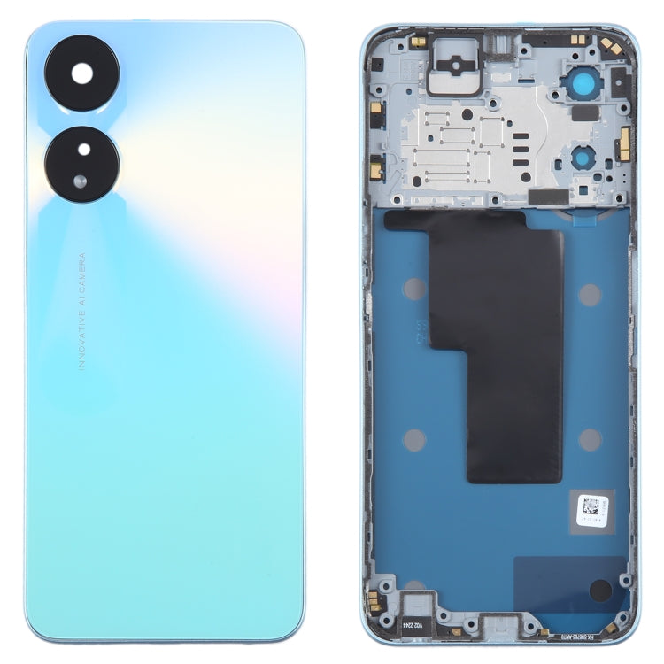 For OPPO A78 Original Battery Back Cover with Middle Frame, For OPPO A78