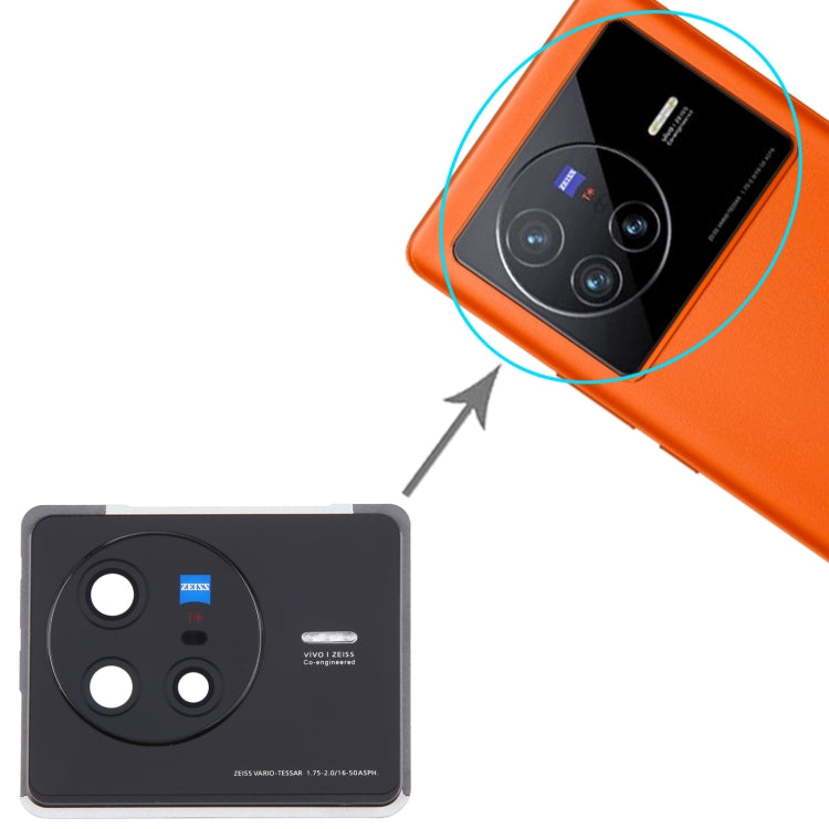 Per coperchio dell'obiettivo della fotocamera originale vivo X80, For vivo X80