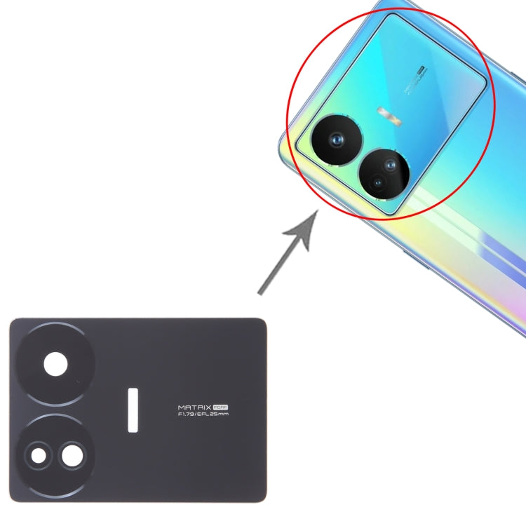 Per obiettivo fotocamera posteriore originale Realme GT Neo5 SE, For Realme GT Neo5 SE  (Black), For Realme GT Neo5 SE (Blue)