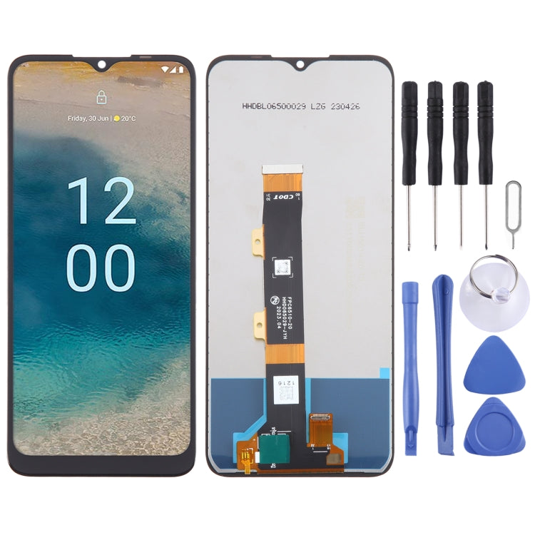 Schermo LCD OEM per Nokia G22 con assemblaggio completo di digitalizzatore, For Nokia G22