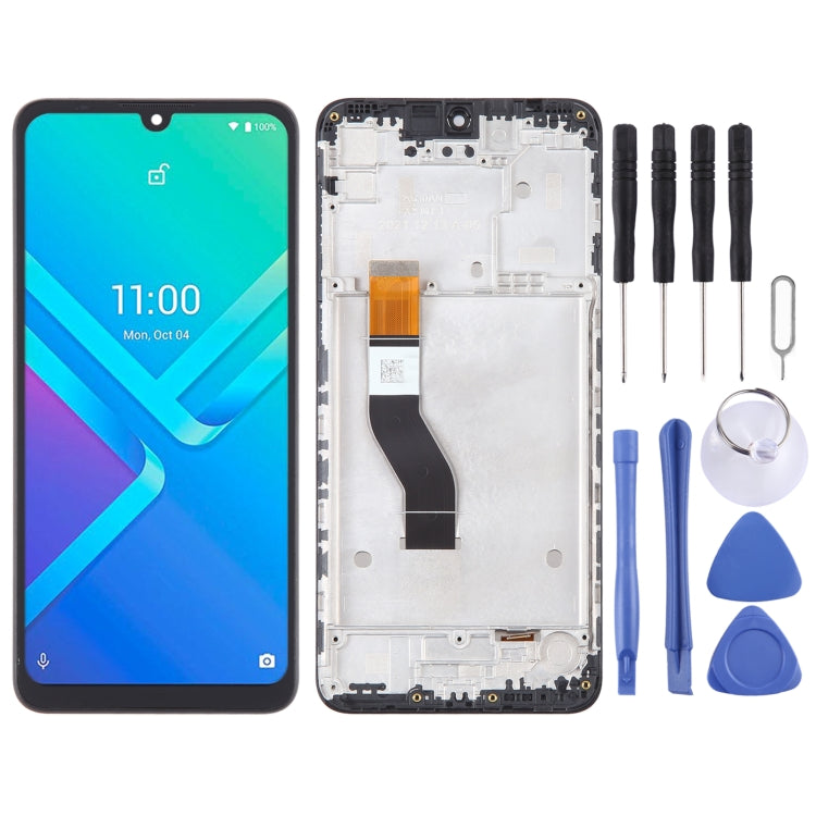 Schermo LCD originale per Wiko Y82 Digitizer Assemblaggio completo con cornice, For Wiko Y82