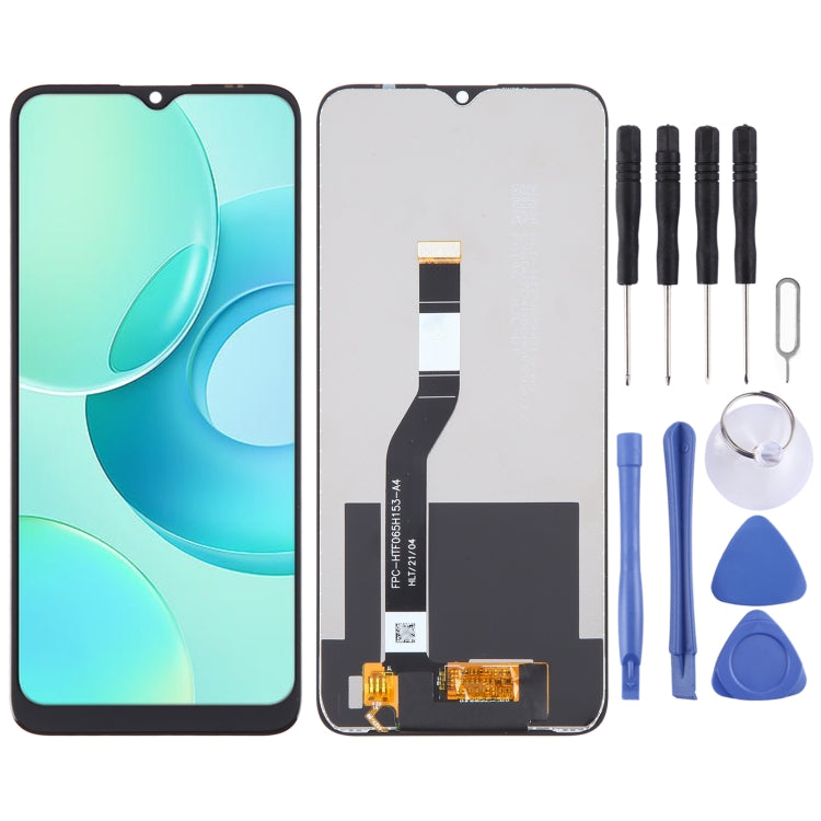 Schermo LCD OEM per Wiko T10 con assemblaggio completo di digitalizzatore, For Wiko T10