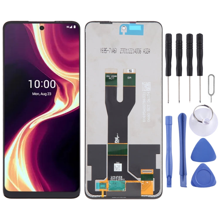 Schermo LCD per Boost Mobile Celero 5G+ con assemblaggio completo di digitalizzatore