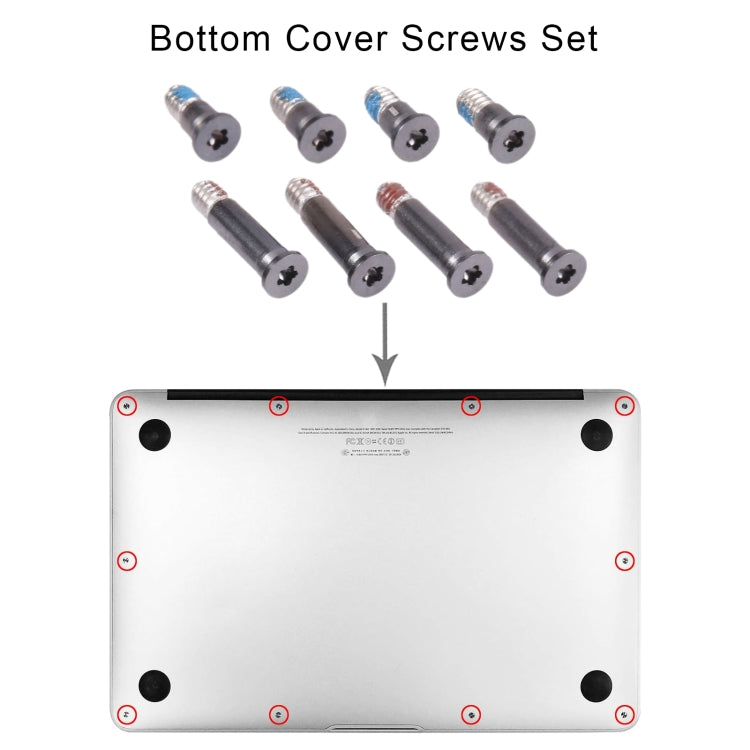 Bottom Cover Screw Set for MacBook Pro Retina 14.2 inch A2442 2021, For A2442