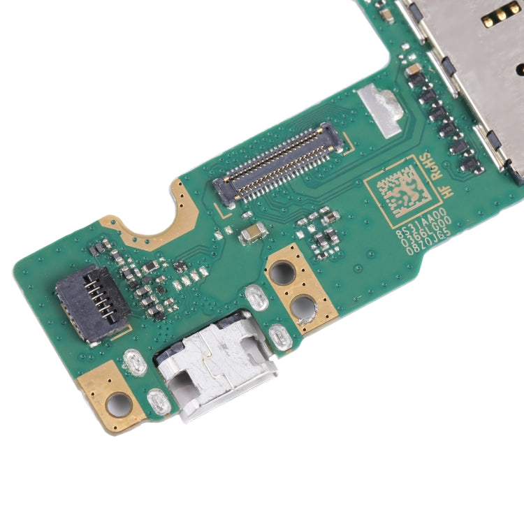 Per scheda porta di ricarica Lenovo Tab M10 HD TB-X505 con presa per porta SIM, For Lenovo Tab M10 HD TB-X505