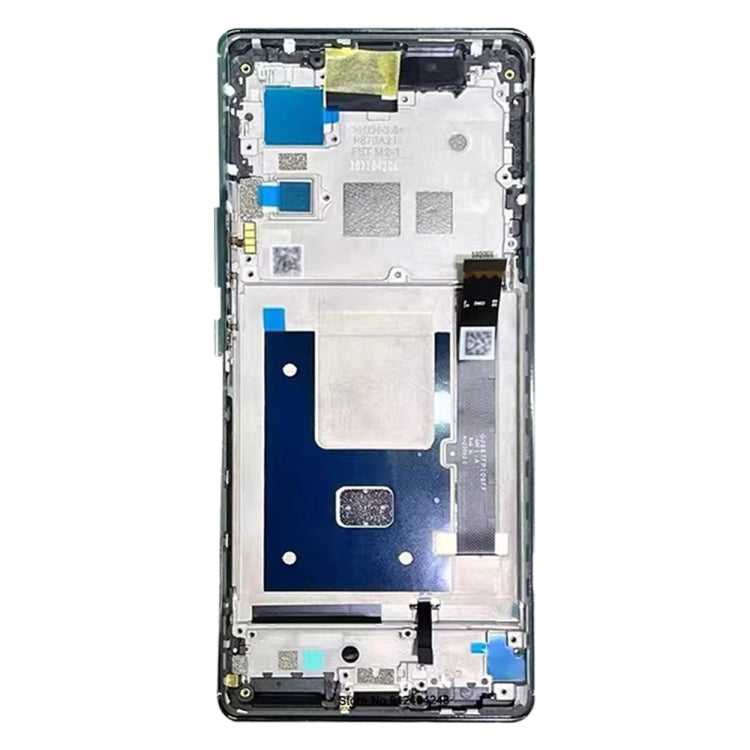 Schermo LCD AMOLED per ZTE Axon40 Pro A2023 Digitizer Assemblaggio completo con cornice, For ZTE Axon 40 Pro A2023