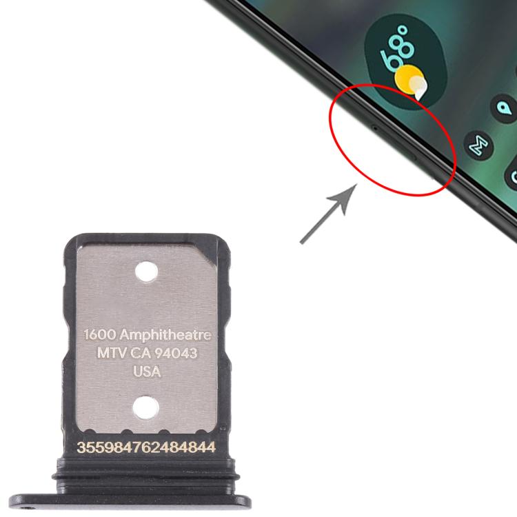 Per Google Pixel 6A Vassoio per scheda SIM originale con pin SIM, For Google Pixel 6A