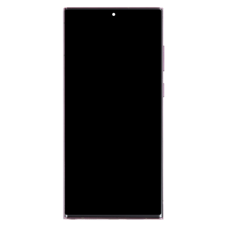Display OLED + Touch + Frame (Viola) Per Samsung Galaxy S22 Ultra 5G (SM-S908B) SPS6698P 20020