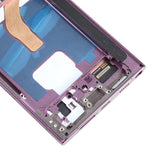Display OLED + Touch + Frame (Viola) Per Samsung Galaxy S22 Ultra 5G (SM-S908B) SPS6698P 20020