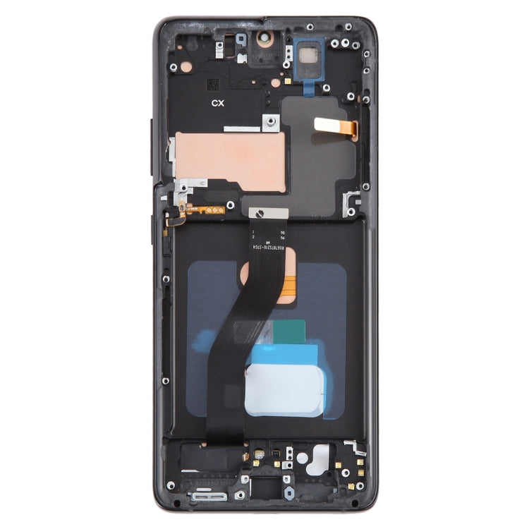 OLED LCD Screen for Samsung Galaxy S21 Ultra 5G SM-G998B Digitizer Full Assembly with Frame, For Samsung Galaxy S21 Ultra 5G(6.78 inch OLED)