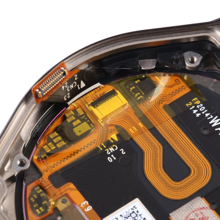 Schermo LCD originale per Huawei Watch GT 3 Pro 46mm Digitizer Assemblaggio completo con cornice, For Huawei Watch GT 3 Pro 46mm(Black)