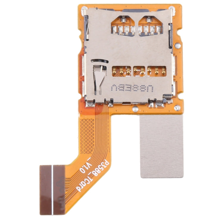 For Lenovo Tab 4 TB-8504X TB-8504F SIM Card Holder Socket with Flex Cable, For Lenovo Tab 4