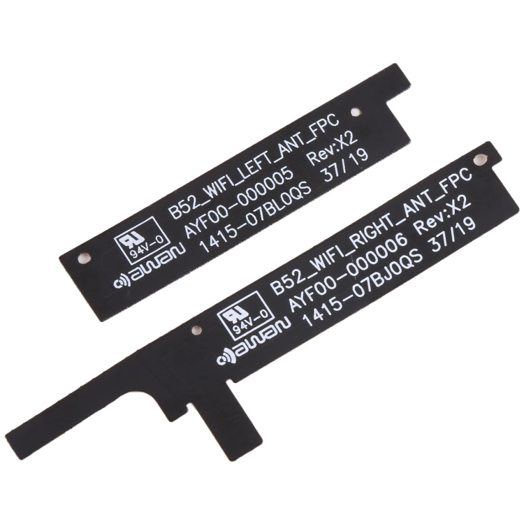 For Microsoft Surface Pro 7 1 Pair Plastic Frame with Flex Cable for WIFI Signal Antenna