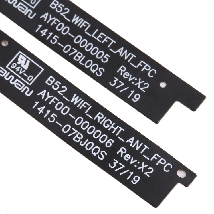 For Microsoft Surface Pro 7 1 Pair Plastic Frame with Flex Cable for WIFI Signal Antenna