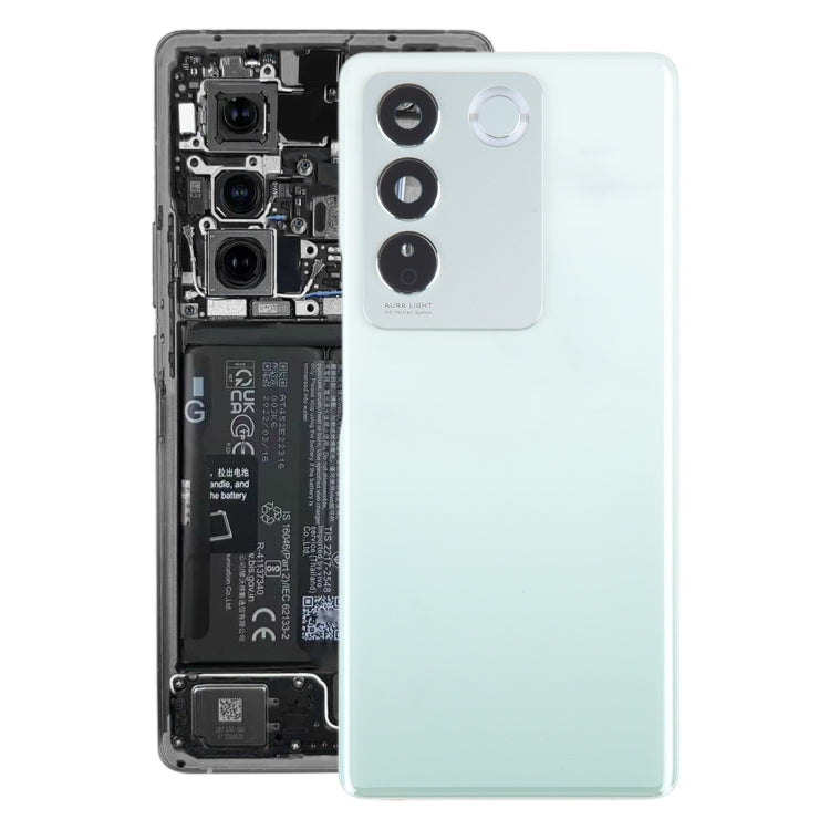 For vivo V27 / V27 Pro Original Battery Back Cover with Camera Lens Cover, For vivo V27 / V27 Pro