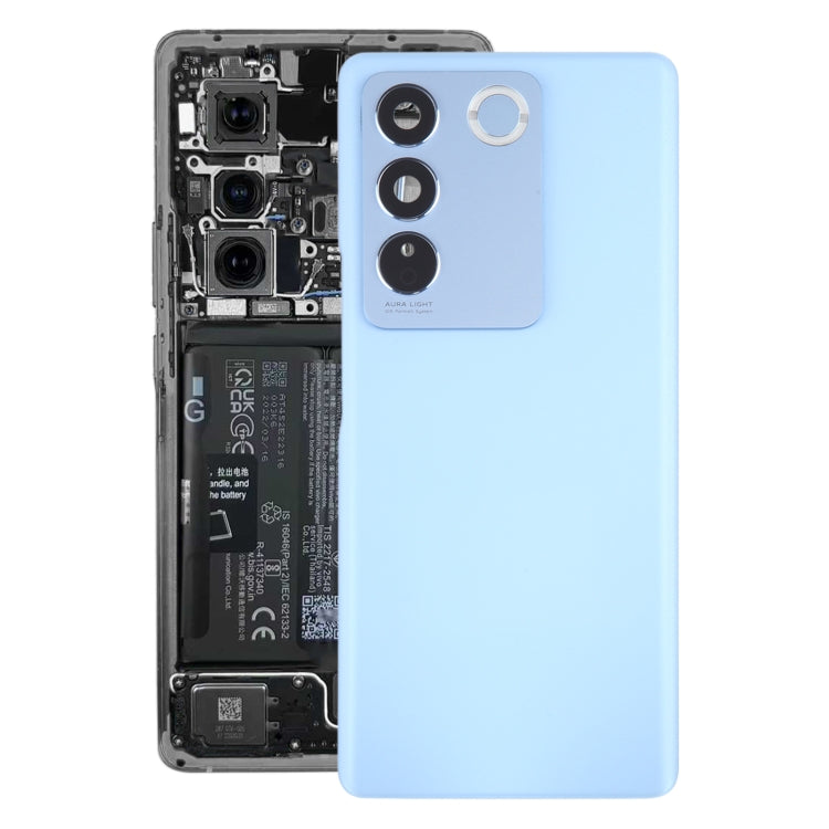 For vivo V27 / V27 Pro Original Battery Back Cover with Camera Lens Cover, For vivo V27 / V27 Pro