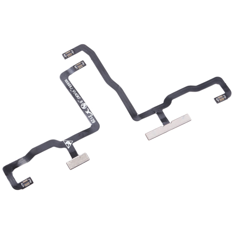 For ZTE Nubia Red Magic 6 1 Pair Power Button Volume Button Flex Cable, For ZTE Nubia Red Magic 6