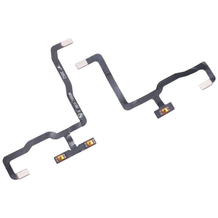 For ZTE Nubia Red Magic 6 1 Pair Power Button Volume Button Flex Cable, For ZTE Nubia Red Magic 6