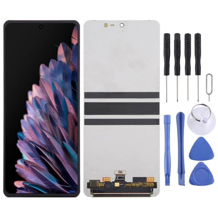 Schermo LCD originale per OPPO Find N2 Flip con assemblaggio completo di digitalizzatore, For OPPO Find N2 Flip