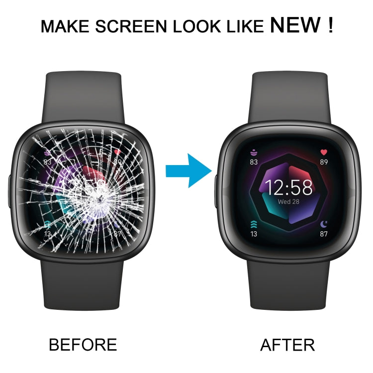 Schermo LCD originale per Fitbit Sense 2 Digitizer assemblaggio completo, For Fitbit Sense 2