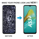 For ZTE Blade A53+ LCD Screen with Digitizer Full Assembly, For ZTE Blade A53+