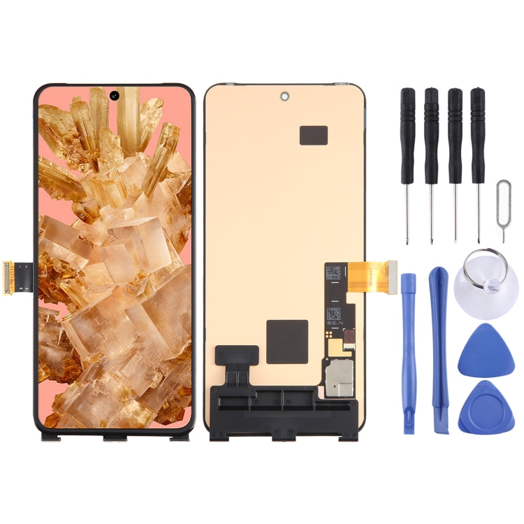Per Google Pixel 8 GKWS6 G9BQD Schermo LCD originale con digitalizzatore assemblaggio completo, For Google Pixel 8