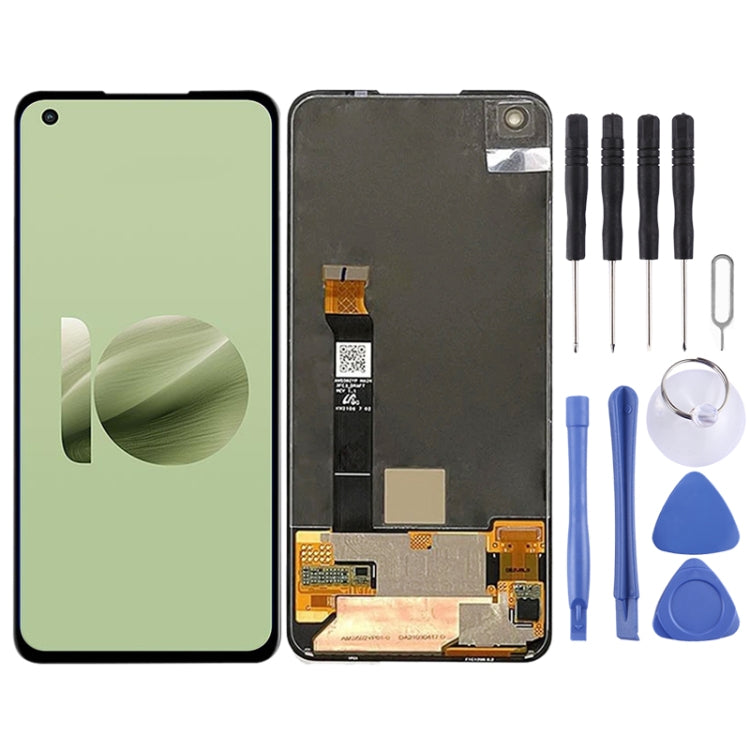 Per Asus Zenfone 10 AI232 AMOLED Materiale Schermo LCD originale con digitalizzatore assemblaggio completo, For Asus Zenfone 10(AMOLED)