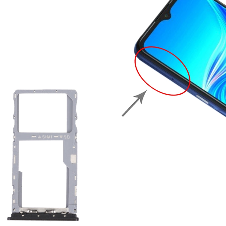 For TCL 20Y Original SIM Card Tray + Micro SD Card Tray, For TCL 20Y