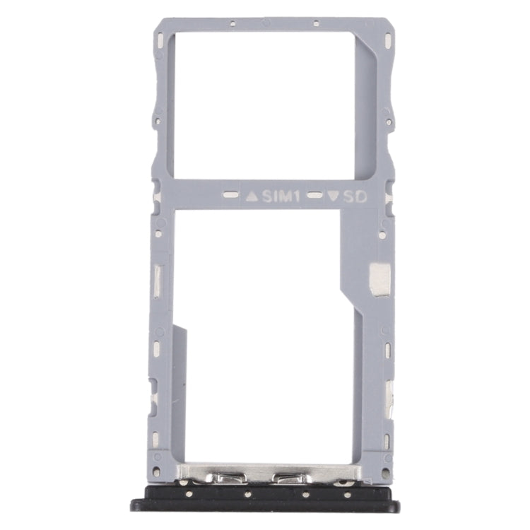 For TCL 20E Original SIM Card Tray + Micro SD Card Tray, For TCL 20E