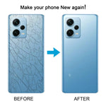 Cover posteriore vetro per Xiaomi Redmi Note 12 Pro+