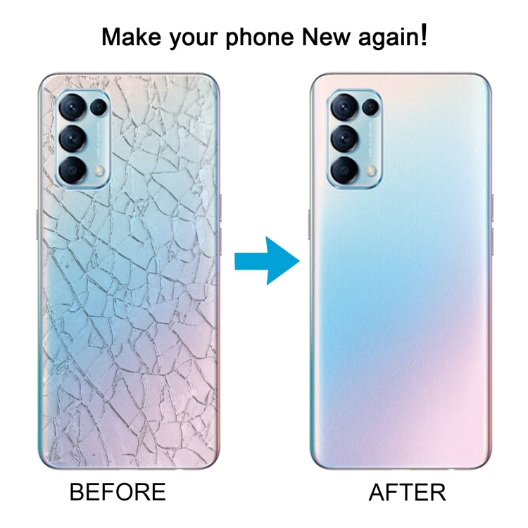 For OPPO Find X3 Lite Glass Material Battery Back Cover, For OPPO Find X3 Lite