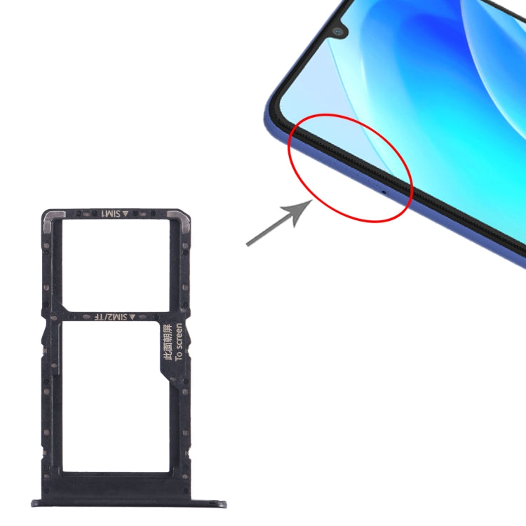 Per Huawei nova Y70 Plus Vassoio SIM + SIM / Micro SD, For Huawei nova Y70 Plus