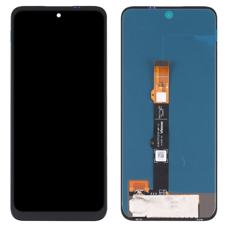 AMOLED Material LCD Screen and Digitizer Full Assembly for Motorola Moto G42, For Motorola Moto G42