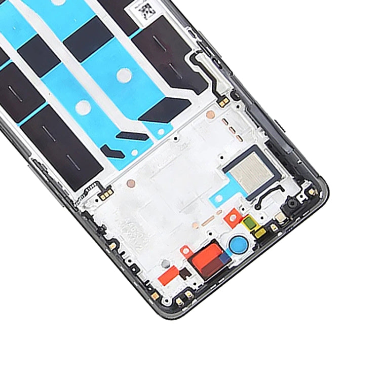 Per OnePlus Ace 2 PHK110 Digitalizzatore schermo LCD assemblaggio completo con cornice, For OnePlus Ace 2