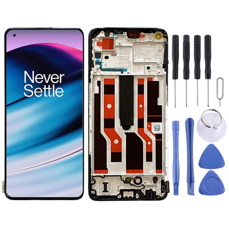 Per OnePlus Nord N20 5G GN2200 CPH2459 LCD Screen Digitizer Assemblea completa con cornice, For OnePlus Nord N20 5G