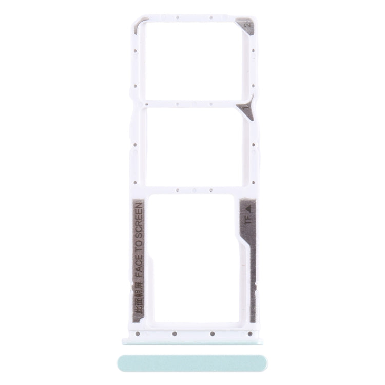 For Xiaomi Redmi 12C SIM Card Tray + SIM Card Tray + Micro SD Card Tray, For Xiaomi Redmi 12C