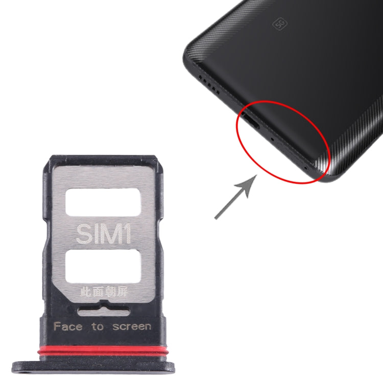 Per Xiaomi Redmi K60 Vassoio scheda SIM + Vassoio scheda SIM, For Xiaomi Redmi K60