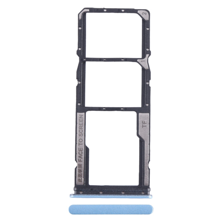 For Xiaomi Redmi Note 12s SIM Card Tray + SIM Card Tray + Micro SD Card Tray, For Xiaomi Redmi Note 12s