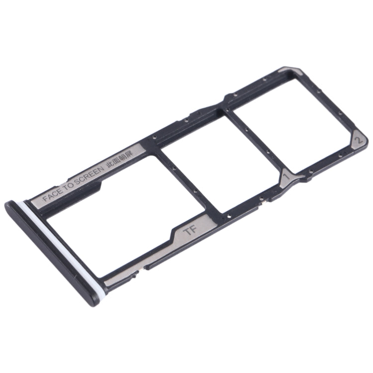 For Xiaomi Poco C51 SIM Card Tray + SIM Card Tray + Micro SD Card Tray, For Xiaomi Poco C51