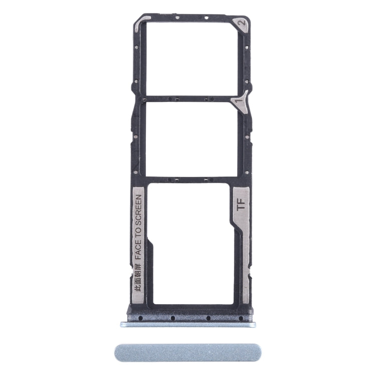 Per Xiaomi Poco C65 Vassoio scheda SIM + Vassoio scheda SIM + Vassoio scheda micro SD, For Xiaomi Poco C65