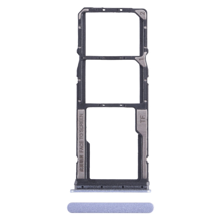 Per Xiaomi Poco C65 Vassoio scheda SIM + Vassoio scheda SIM + Vassoio scheda micro SD, For Xiaomi Poco C65