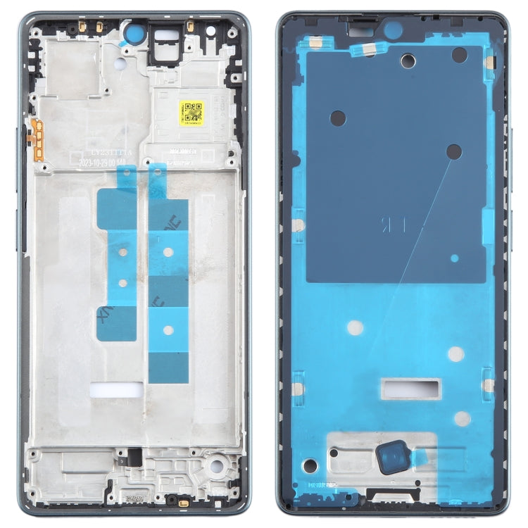 Per Xiaomi Redmi K70E piastra frontale con cornice LCD originale per alloggiamento anteriore, For Xiaomi Redmi Note 13 Pro 4G